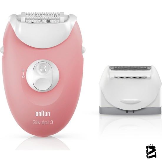 Braun Silk-épil 3 3440 Kablolu Kuru Kullanım Beyaz 2 Ek Ataçmanlı Epilatör / Epilasyon - Elden Taksitle Sözleşmeli Senetli Alışveriş