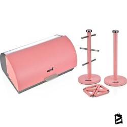 Neva N985 Sweet Pembe 4 Parça Ekmeklik Seti
