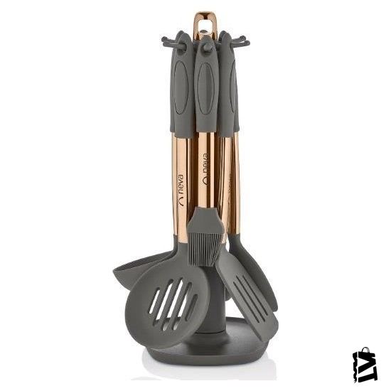 Neva N2752 Sweet Premium Grizay 7 Li Kepçe Seti - Elden Taksitle Sözleşmeli Senetli Alışveriş