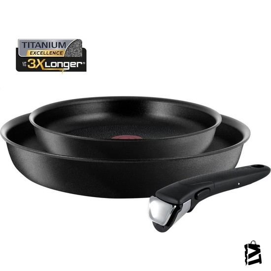Tefal L6509353 Titanium Ingenio Talent Pro Başlangıç Seti Siyah - 2100111096 - Elden Taksitle Sözleşmeli Senetli Alışveriş