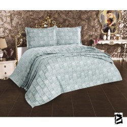 Cotton House Dora Tek Kişilik Mavi Yatak Örtüsü