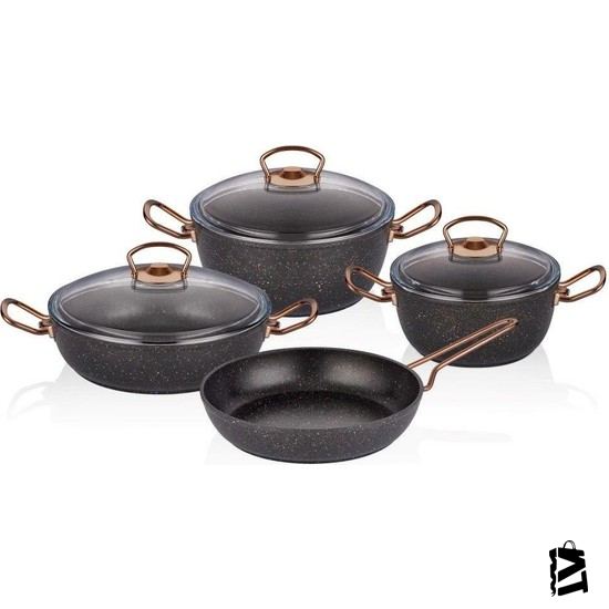 Neva Bitter Plus 7 Parça Granit Seti N2805 - Elden Taksitle Sözleşmeli Senetli Alışveriş
