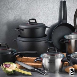 Korkmaz A1354 Gusto Plus Kısa Tencere 24 x 6,5
