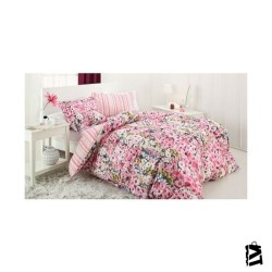 Özdilek Nevresim Tk Quartz Digital Baskı Çift Kişilik Lucca Pembe