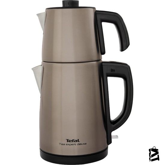 Tefal Tea Expert Deluxe şampanya 1650 W çelik Demlikli çay Makinesi - Elden Taksitle Sözleşmeli Senetli Alışveriş