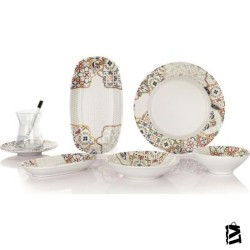 Schafer Sophie 32 Parça Kahvaltı Takımı Krem KRM01