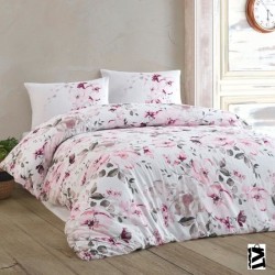 Schafer Flora Çift Kişilik Nevresim Takımı-4 Prç