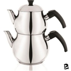 Schafer Base Çelik Çaydanlık Takımı -4 Prç.-Inox