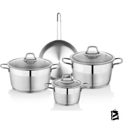 Schafer Vals 7 Parça Çelik Tencere Seti Inox