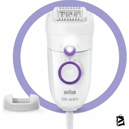 Braun Silk-épil 5 5505 Kablolu Kuru Kullanım Epilatör, Smartlight, Daraltıcı Başlık - Elden Taksitle Sözleşmeli Senetli Alışveriş