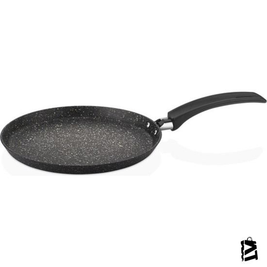 Falez Black Line Krep Tava 24cm Siyah - Elden Taksitle Sözleşmeli Senetli Alışveriş