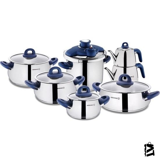 Korkmaz Bella Azura 14 Parça Hiper Set A1756-2 - Elden Taksitle Sözleşmeli Senetli Alışveriş