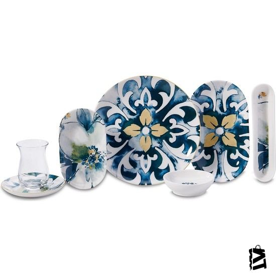 Korkmaz Gardena Collection 28 Parça Kahvaltı Takımı - Elden Taksitle Sözleşmeli Senetli Alışveriş