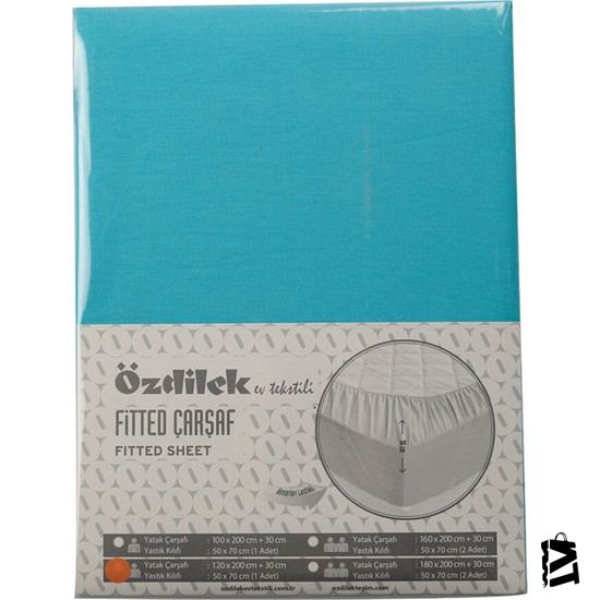 özdilek Trendy çift Kişilik Fitted(lastikli) Yastıklı çarşaf 160x200 - Elden Taksitle Sözleşmeli Senetli Alışveriş