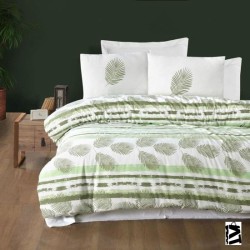 Schafer Palm Çift Kişilik Nevresim Takımı - 4 Parça