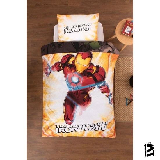 özdilek Tek Kişilik Lisanslı Ranforce Nevresim Takımı Ironman & Hulk - Elden Taksitle Sözleşmeli Senetli Alışveriş