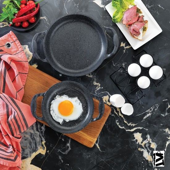 Schafer Jung Döküm Sahan Seti 2li 18+22 Cm - Elden Taksitle Sözleşmeli Senetli Alışveriş