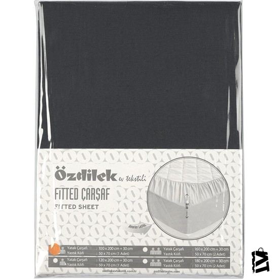 Özdilek Trendy Lastikli Fitted Çarşaf 120X200+30