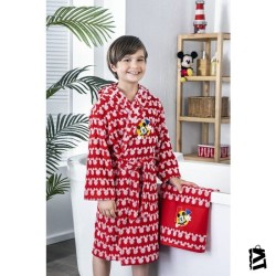Özdilek Mickey Mouse Enjoy Disney Lisanslı Çocuk Havlu Bornoz Seti 5/6 Yaş