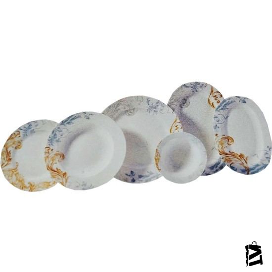 Korkmaz Vanessa Collection 55 Parça Yemek Takımı - Elden Taksitle Sözleşmeli Senetli Alışveriş