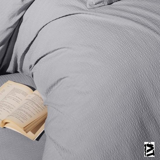 Schafer Soft Gofre çift Kişilik Nevresim Tkm-4parça - Elden Taksitle Sözleşmeli Senetli Alışveriş