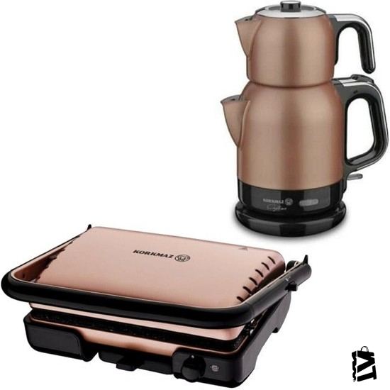 Korkmaz Tostella Rose Gold Tost Makinesi - Elden Taksitle Sözleşmeli Senetli Alışveriş