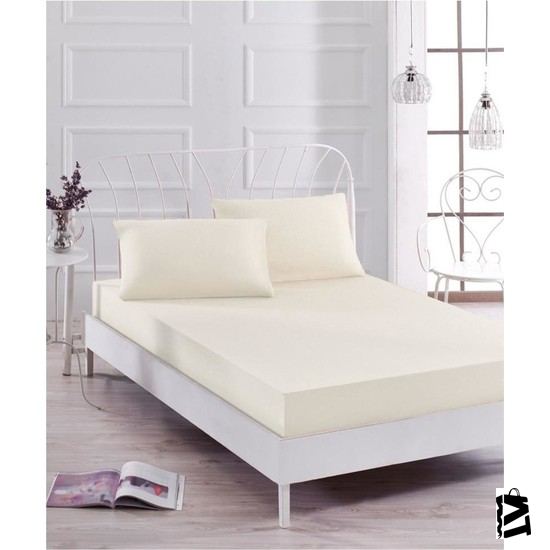 özdilek çarşaf Ranforce Yastık Kılıflı 120x200 Cm Krem - Elden Taksitle Sözleşmeli Senetli Alışveriş