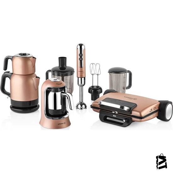 Korkmaz A1817 Rosagold Elektro Set - Elden Taksitle Sözleşmeli Senetli Alışveriş