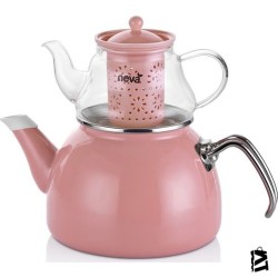 Neva N2445 Sweet Pembe Demlik Seti