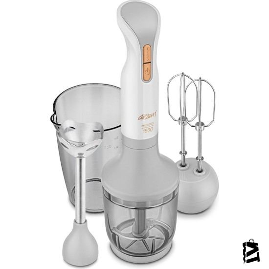 Arzum Ar1014 Prostick 1500w çubuk Blender Seti - Beyaz - Elden Taksitle Sözleşmeli Senetli Alışveriş