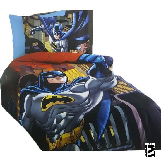 özdilek Lisanlı Tek Kişilik Nevresim Takımı Batman Yellow - Elden Taksitle Sözleşmeli Senetli Alışveriş
