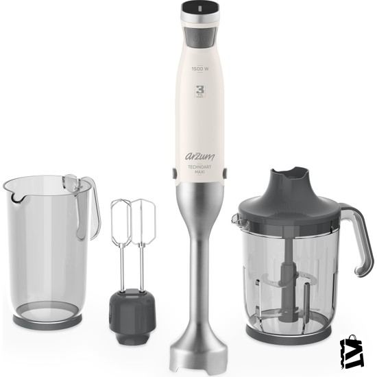 Arzum Ar1065 Technoart Maxi El Blender Seti - Elden Taksitle Sözleşmeli Senetli Alışveriş