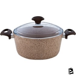 Falez Creamy Granit 26 Cm Derin Tencere