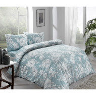 Taç 3464 Ranforce çift Kişilik Nevresim Takımı-abril V03 Mavi