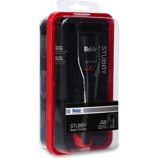 Fakir Stubby Sakal şekillendirme Cihazı Siyah Krom - Elden Taksitle Sözleşmeli Senetli Alışveriş