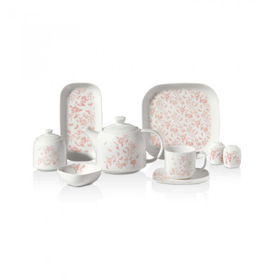 Korkmaz A8507 Kappa Coll. 30 P Kahvaltı Takımı - Elden Taksitle Sözleşmeli Senetli Alışveriş